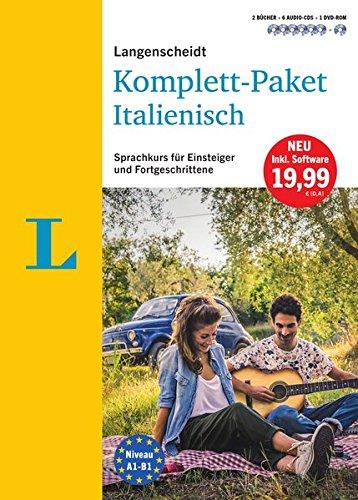 Langenscheidt Komplett-Paket Italienisch - Sprachkurs mit 2 Büchern, 6 Audio-CDs, 1 DVD-ROM, MP3-Download: Sprachkurs für Einsteiger und Fortgeschrittene (Langenscheidt Komplett-Paket ((NEU)))