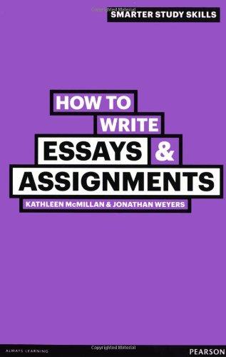 How to Write Essays & Assignments