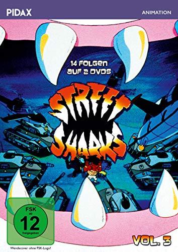 Street Sharks, Vol. 3 / Weitere 14 Folgen der Zeichentrickserie (Pidax Animation) [2 DVDs]