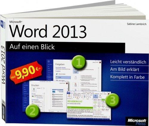 Microsoft Word 2013 auf einen Blick