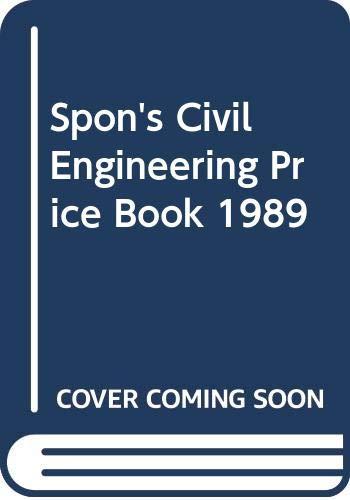 Spon's Civil Engineering Price Book 1989