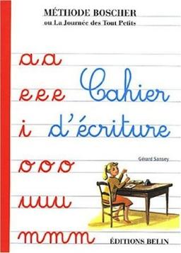 Cahier d'écriture