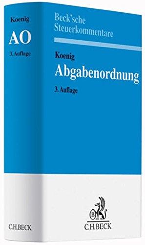 Abgabenordnung: §§ 1 bis 368