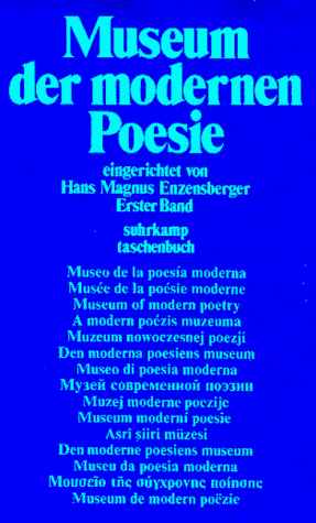 Museum der modernen Poesie, in 2 Bdn.