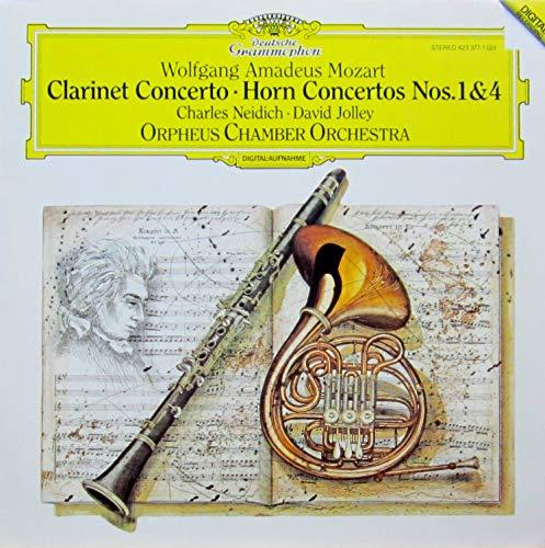 Mozart: Clarinet Concerto und Horn Concertos Nos. 1 & 4 [Vinyl LP] [Schallplatte]