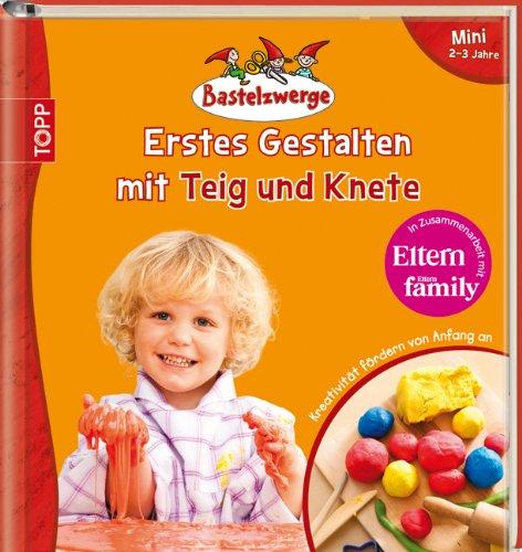 Erstes Gestalten mit Teig und Knete: Bastelzwerge mini