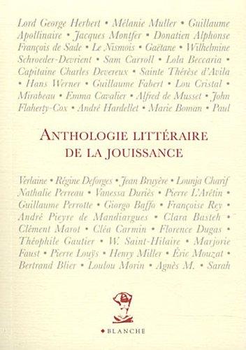 Anthologie littéraire de la jouissance