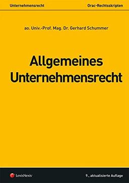 Allgemeines Unternehmensrecht (Skripten)