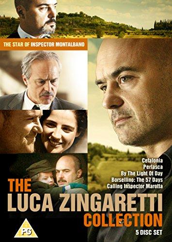 The Luca Zingaretti Collection : 5 Disc Box Set (Cefalonia, Perlasca ,Calling Inspector Marotta, By The Light Of Day, Borsellino: The 57 Days) [DVD] [UK Import]