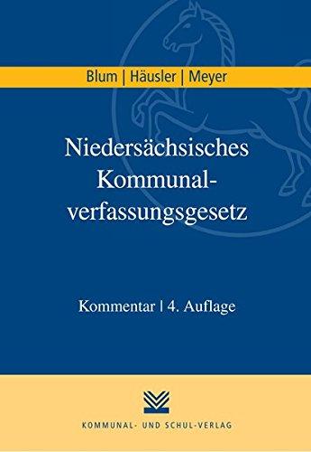 Niedersächsisches Kommunalverfassungsgesetz (NKomVG): Kommentar