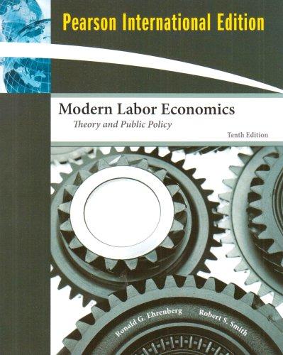 Modern Labor Economics: Theory and Public Policy