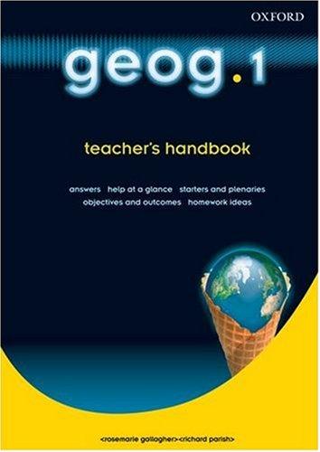 Geog.123: Geog.1: Teacher's Handbook