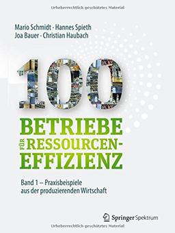 100 Betriebe für Ressourceneffizienz - Band 1: Praxisbeispiele aus der produzierenden Wirtschaft