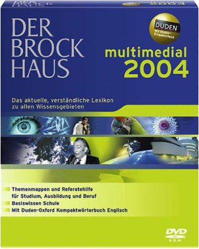 Der Brockhaus multimedial 2004, Update, 4 CD-ROMs Das aktuelle, verständliche Lexikon zu allen Wissensgebieten. Für Windows 98/Me/NT/2000/XP