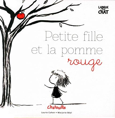 Petite fille et la pomme rouge