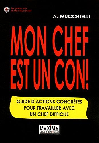 Mon chef est un con ! : guide d'actions concrètes pour travailler avec un chef difficile