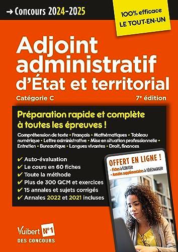 Adjoint administratif d'Etat et territorial, catégorie C : concours 2024-2025