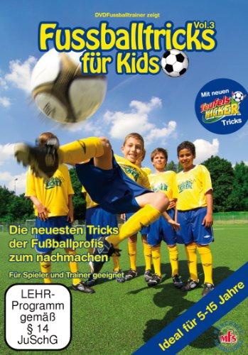 Fussballtricks für Kids Vol. 3 / Neue Fußballübungen im Fußballtraining (DVD)