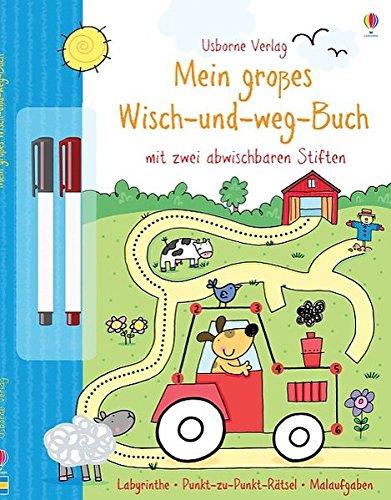 Mein großes Wisch-und-weg-Buch: mit abwischbaren Stiften