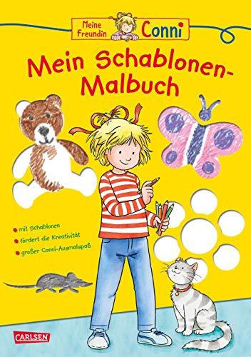 Conni Gelbe Reihe: Mein Schablonen-Malbuch