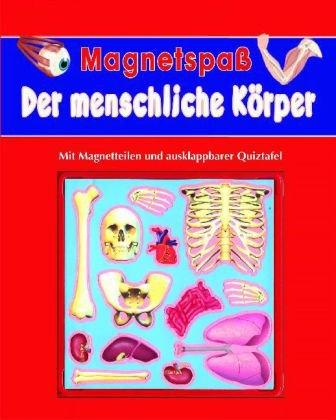 Magnetspaß: Der menschliche Körper: Mit Magnetteilen und ausklappbarer Quiztafel