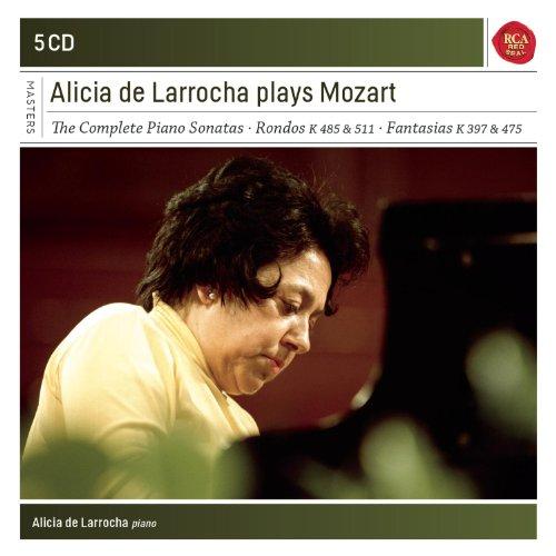 Alicia de Larrocha Plays Mozart Piano Sonatas/+