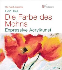 Die Farbe des Mohns: Expressive Acrylkunst