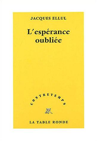 L'espérance oubliée