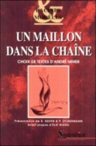 Un maillon dans la chaîne : choix de textes