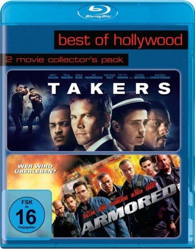 Best of Hollywood 2012 - 2 Movie Collector's Pack 55 (Armored / Takers) [Blu-ray]