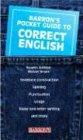 Pocket Guide to Correct English (Barron's Pocket Guides)