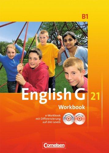 English G 21 - Ausgabe B: Band 1: 5. Schuljahr - Workbook mit CD-ROM (e-Workbook) und CD