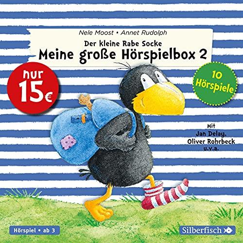 Der kleine Rabe Socke – Meine große Hörspielbox 2 (Der kleine Rabe Socke): Alles verschenkt!, Alles Winter!, Alles gebacken!, Alles taut! / Alles ... Alles verbummelt!, Alles besser!: 3 CDs