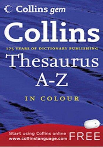 Thesaurus A-Z (Collins Gem)