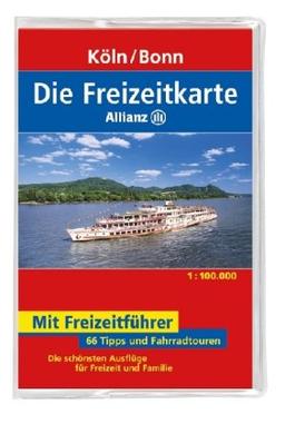 Die Allianz Freizeitkarte Köln, Bonn und Umgebung 1:100 000