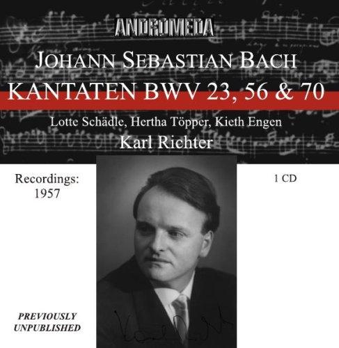 Kantaten Bwv 23,56 & 70 München Live 19