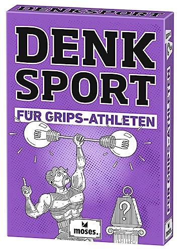 Moses. Denksport für Grips-Athleten, 50 abwechslungsreiche Denksportaufgaben und Rätsel, Für Erwachsene, Denksportbox für Knobelmeister und Gehirnjogger