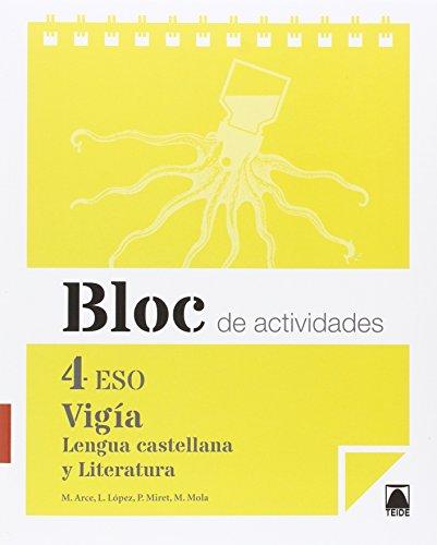 Bloc de actividades : Vigía : lengua castellana y literatura 4 ESO