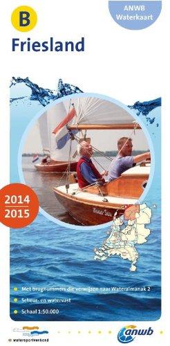 ANWB Waterkaart Friesland 2014/2015 (ANWB waterkaart (B))