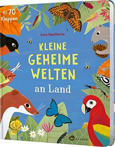 Kleine geheime Welten an Land: Mit über 70 Klappen für junge Natur-Forscher*innen