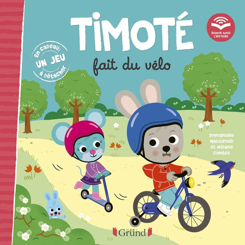 Timoté fait du vélo