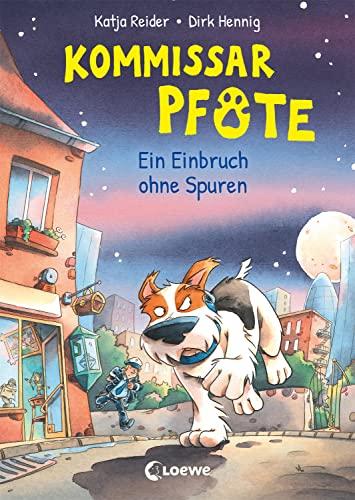 Kommissar Pfote (Band 6) - Ein Einbruch ohne Spuren: Begleite Kommissar Pfote bei seiner Spurensuche - Lustiger Kinderkrimi zum Vorlesen und ersten Selberlesen ab 6 Jahren