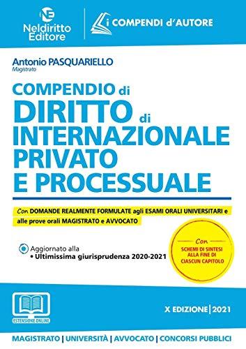 "Compendio dir.internazionale priv. 2021"