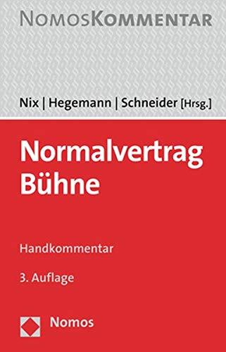 Normalvertrag Bühne: Handkommentar