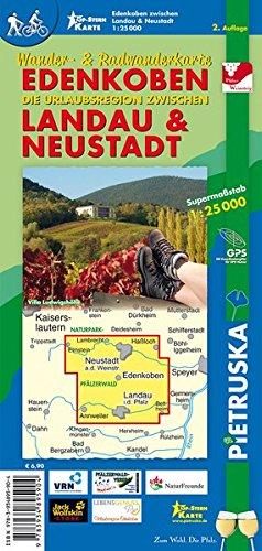 Edenkoben, Landau & Neustadt: Wander- und Radwanderkarte. 1:25000