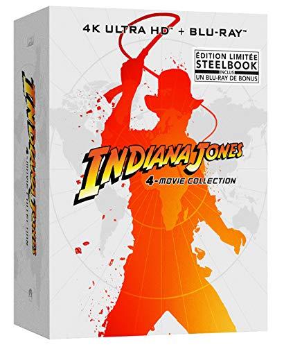 Coffret indiana jones 4 films 4k ultra hd [Blu-ray] [FR Import]