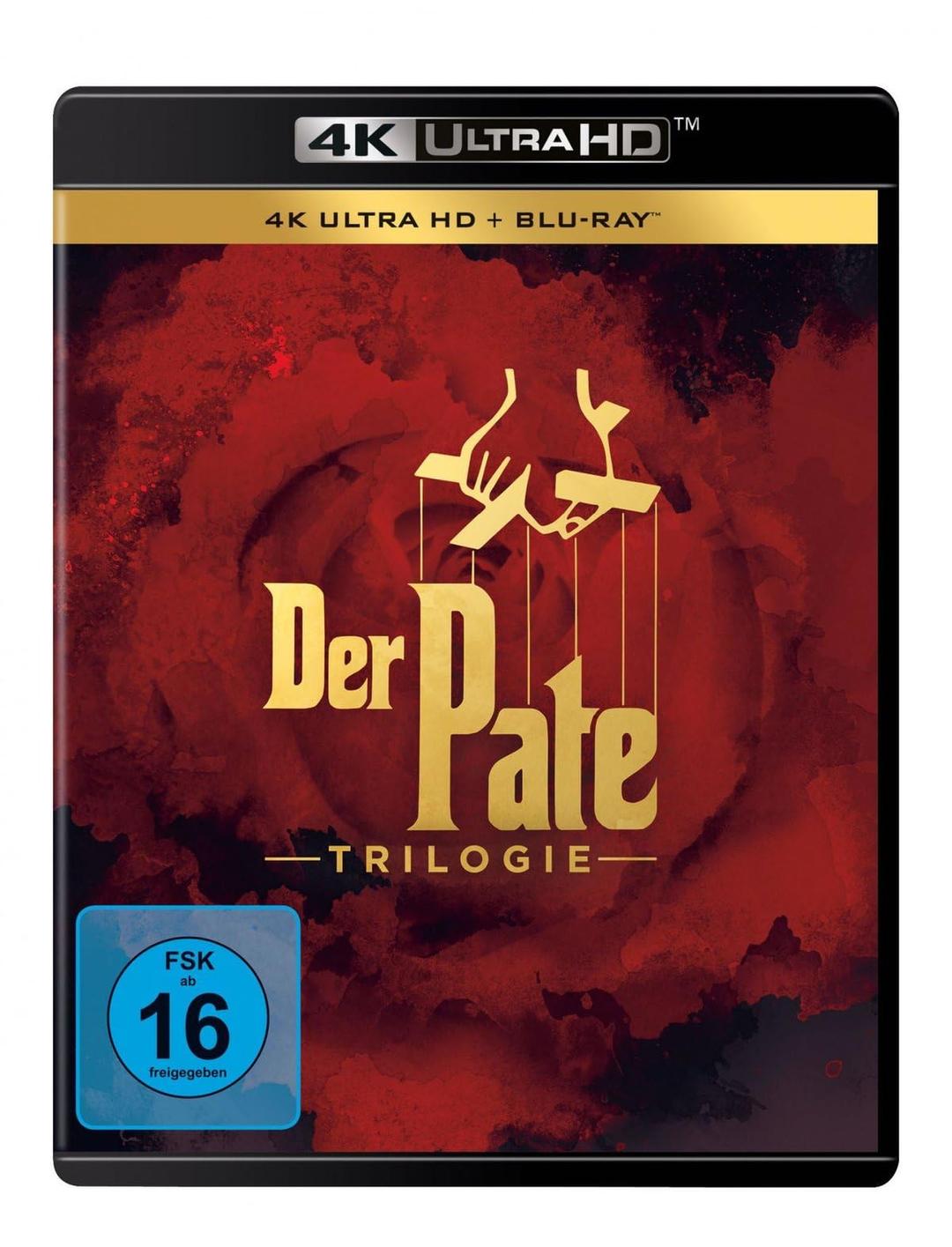 Der Pate Trilogie [3 4K Ultra HDs] + [3 Blu-rays] + [Bonus Blu-ray]