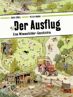 Der Ausflug: Eine Wimmelbilder-Geschichte. Vierfarbiges Pappbilderbuch