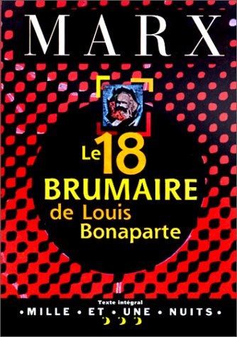 Le 18 Brumaire de Louis Bonaparte