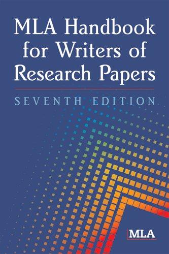 MLA Handbook for Writers of Research Papers